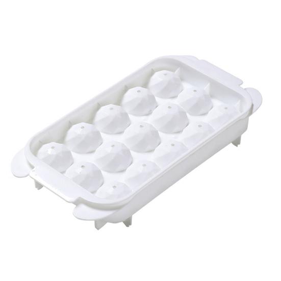 Large Ice Tray Fast Freezing Spherical Ice Balls Molds with Sealed Lid