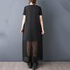 Sleeveless oversized Sexy black new in dresses for women casual loose long summer dress elegant clothing 2026