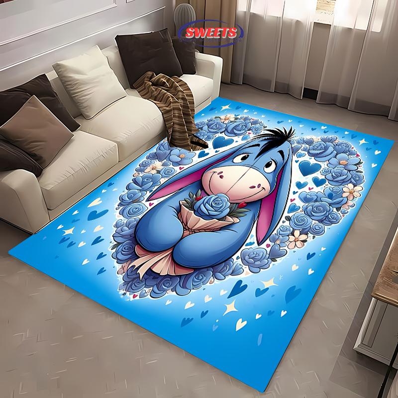 Neue Regale ! Beliebter Winnie Puuh I-Aah Teppich, Wohnzimmer Schlafzimmer Büro Kinderzimmer der Wahl, Rutschfeste Waschbare Matte