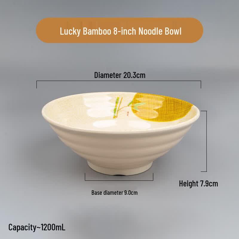Qiwei Commercial Melamine Noodle Bowl