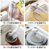Doyime Egg Slicer Egg Slicer and Egg Slicer Into Made of ABS Resin and Stainless Includes Cleaning Highly Durable Kitchen Dishwasher Suitable for