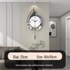 Modern Minimalist Wall Clock for Living Room, Restaurant, or Home Decor