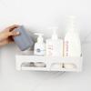 Miflame Drill-Free Wall-Mounted Bathroom Storage Shelf (2-Pack)