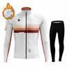 Gobikful Vinter Sykkeltrøyesett Termisk Fleece Sykkelklær Sykkelbekledning Terrengsykkel Sykkelbekledning Draktssett