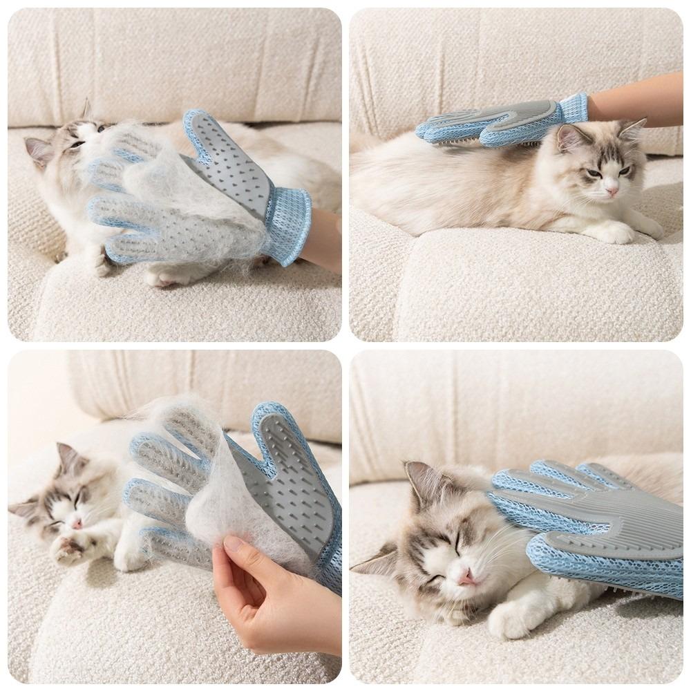 Bath Comb Dogs Hair Remover Brush Massage Cat Brush Gloves Durable Cleaner Tool