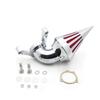 Spike Lufteinlassfilter für Harley Davidson CV Vergaser Delphi V-Twin Chrom Zubehör Motorradteile