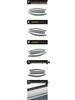 3D Stainless Steel Rain Guards & Deflector Trim for 17-18 Lavida
