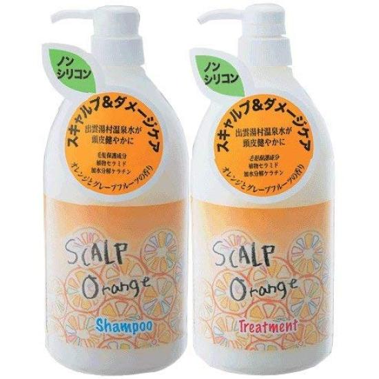 Scalp Orange Shampoo Treatment Set 1000ml Each &