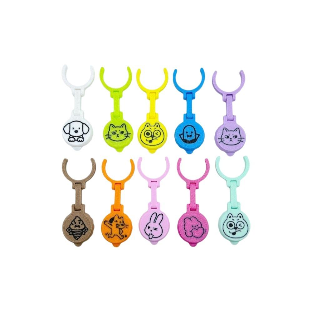 

10pcs Reusable Bottle Neck Marker Cups Cans Dentification Drink Bottle Recognizer Home Gatherings 10 pcs