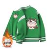 Boys' Stylish Baseball Jacket - Spring, Autumn & Winter 2026 Collection, Plus Velvet, Thickened Outerwear for Medium & Large Kids