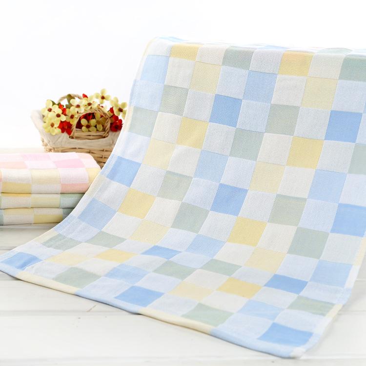 

Двухслойное цветное вафельное абсорбирующее и дышащее банное полотенце 70*140cm