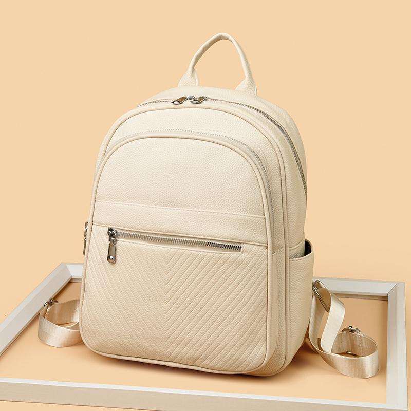 Women's Backpack Soft Leather Backpack