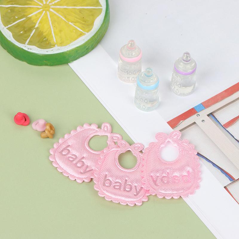 1:12 Puppenhaus Miniatur Babyflaschen Schnuller Lätzchen Set Kinderzimmer Zubehör Geschenk