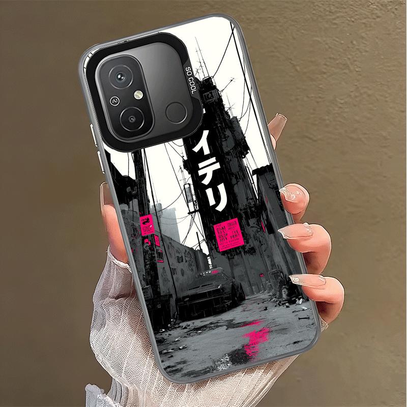 Cyberpunk Aesthetics Shockproof Phone Case for Xiaomi Poco X7 X6 X5 X3 Pro F7 Ultra M8 Redmi 15C 15 14C 13C 12C 10C 13 12 10