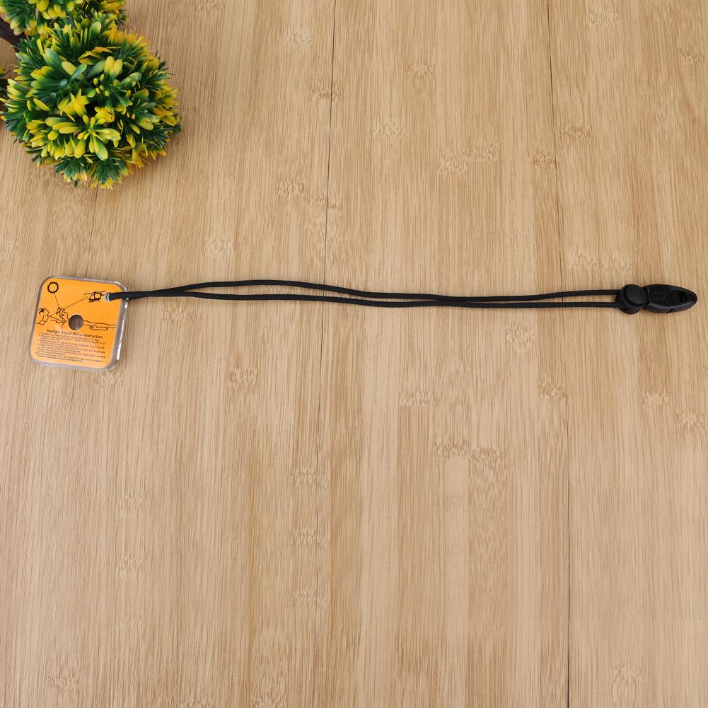 Acrylic Emergency Survive Mirrors Multifunctional Adventure Mirror with Whistle Practical Outdoor Tools Camping Equipment