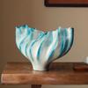 Ceramic Vase Ikebana Luxury Flower Vase Handmade Modern Decorative Vases Living Room Elegant Flower Bottle Aesthetic Room Decor