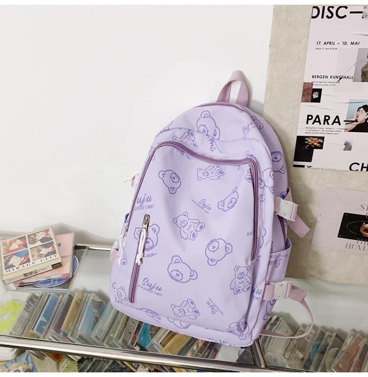 2024 neuer Rucksack für Mädchen, japanischer, frischer und süßer Campus-Rucksack, modischer Reiserucksack mit großem Fassungsvermögen