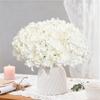 10/20pcs Artificial Flowers Silk Hydrangea Garden Wedding Bridal Bouquet Home Room Table Vase Festival Party Diy Gift Decoration