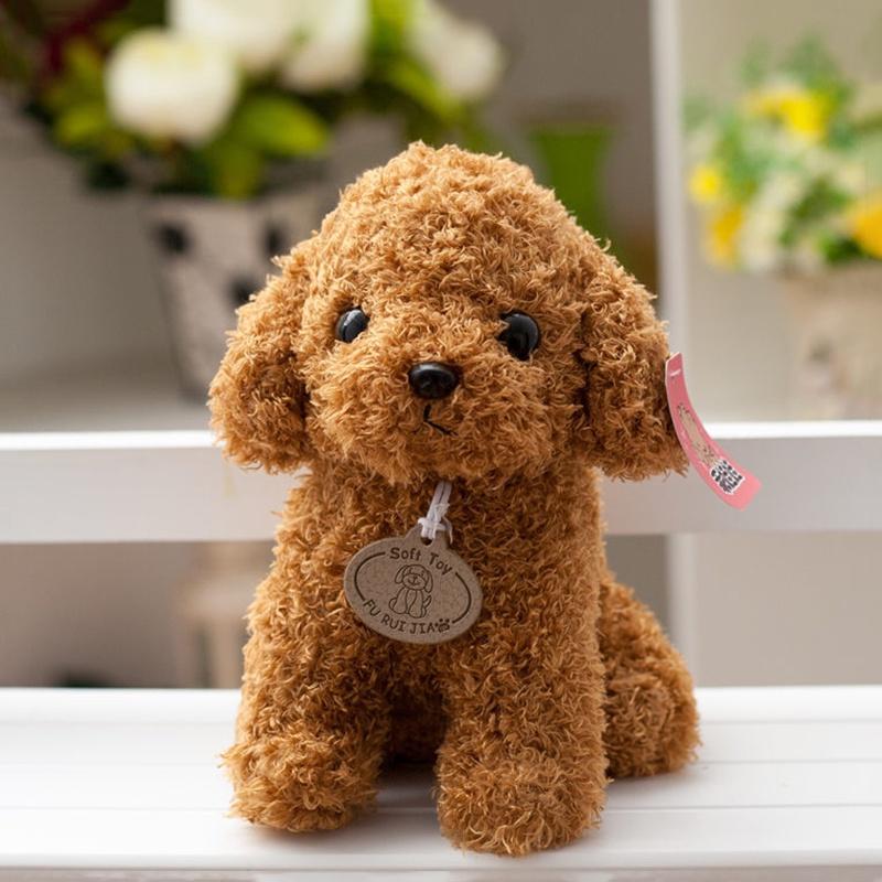 Adorable Teddy Dog Plush Small Pet Animal Stuffed Toy Perfect For Childrens Gifts