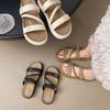 Cool Slippers Women's Summer Wear 2025 New Thick-soled Beach Sandals Lazy Casual Stepping On Shit