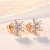 S925 Silver Korean Trend Christmas Earrings for Women - Elegant High-End Design