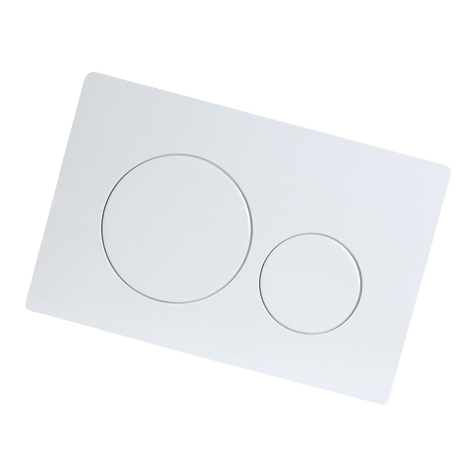 

Безшумний Подвійний Злив Прихований Туалетний Бачок Панель Сучасний ABS Дизайн Панель Зливу для Ванної Легка Установка для Sigma білий