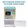 Simulated Face Recognition Money Boxes Electronic Piggy Bank ATM Machine Cash Box Gift For Kids Auto Scroll Paper Banknote