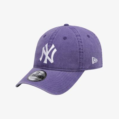 New Era New York Yankees Unstructured Ballcap Pigment Purple