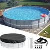 Round Pool Cover Inground Solar Covers For Above Ground Pools Heavy Duty Tear-Resistant Summer Pool Protector Tear-Resistant