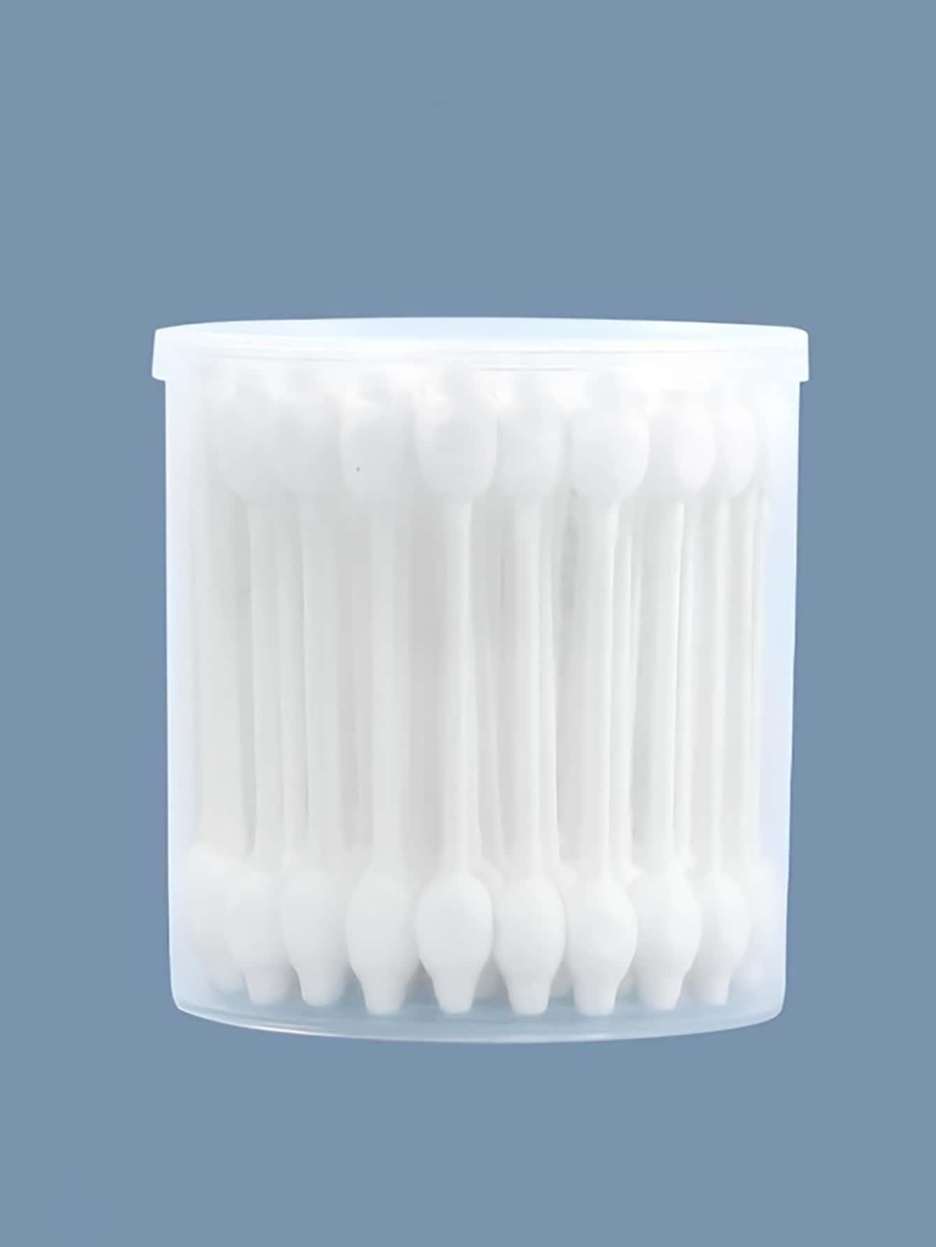 

1 шт. - Нежный ватный тампон для чистки ушей и глаз питомца - ватный тампон с двойным наконечником в форме тыквы, подходит для кошек и собак белый