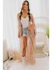 Lace Beach Cardigan: Cross-border Bikini Cover-Up and Seaside Swimsuit Sunscreen Jacket for Beach Vacations.