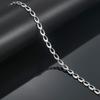 5mm Wide Stainless Steel Link Chain Rolo Long Necklace for Men Women Girl Jewelry Accessories DIY Gift Choker on Neck Collar