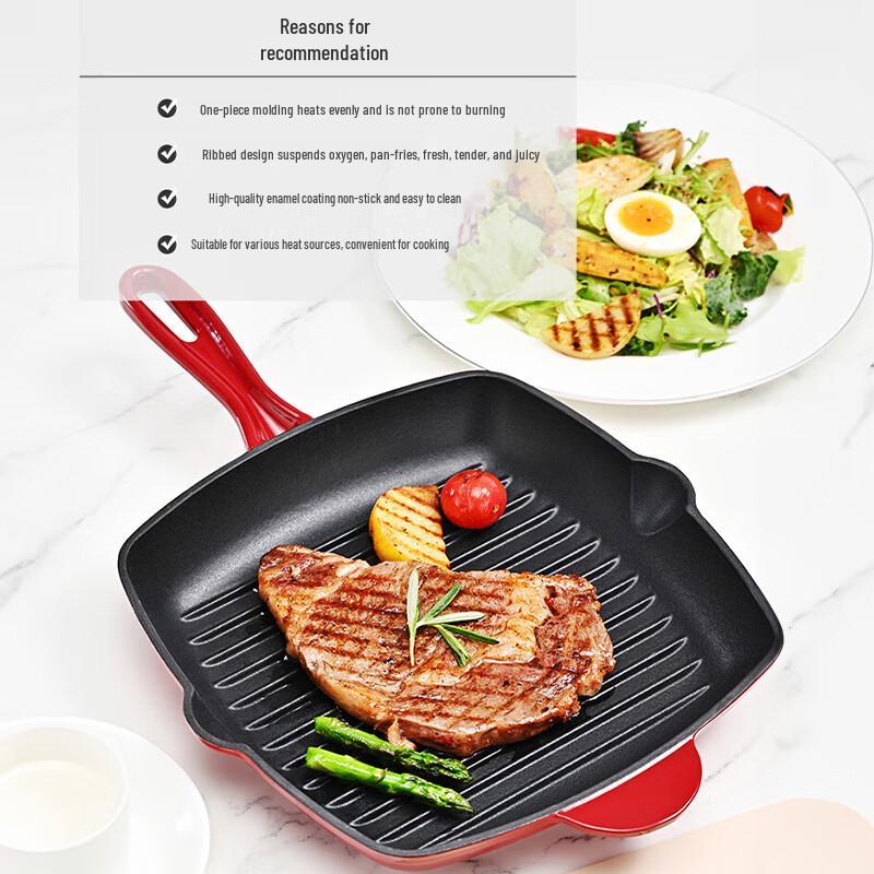 One's Member Multi-functional Cast Iron Frying Pan