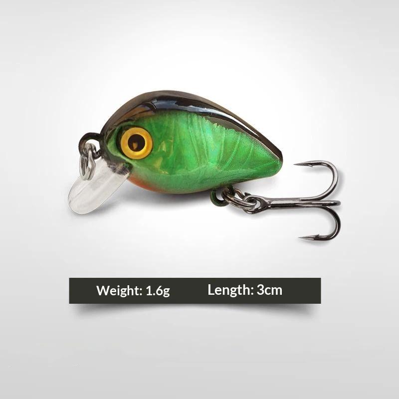 5.8Cm 6G Fishing Lures Sinking Micro Minnow Wobbler Artificial Hard Bait Fishing Accessories Mini Stream Bass Bait