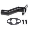 JRL 32mm-40mm Black Offset Intake Manifold and Gasket for 49cc