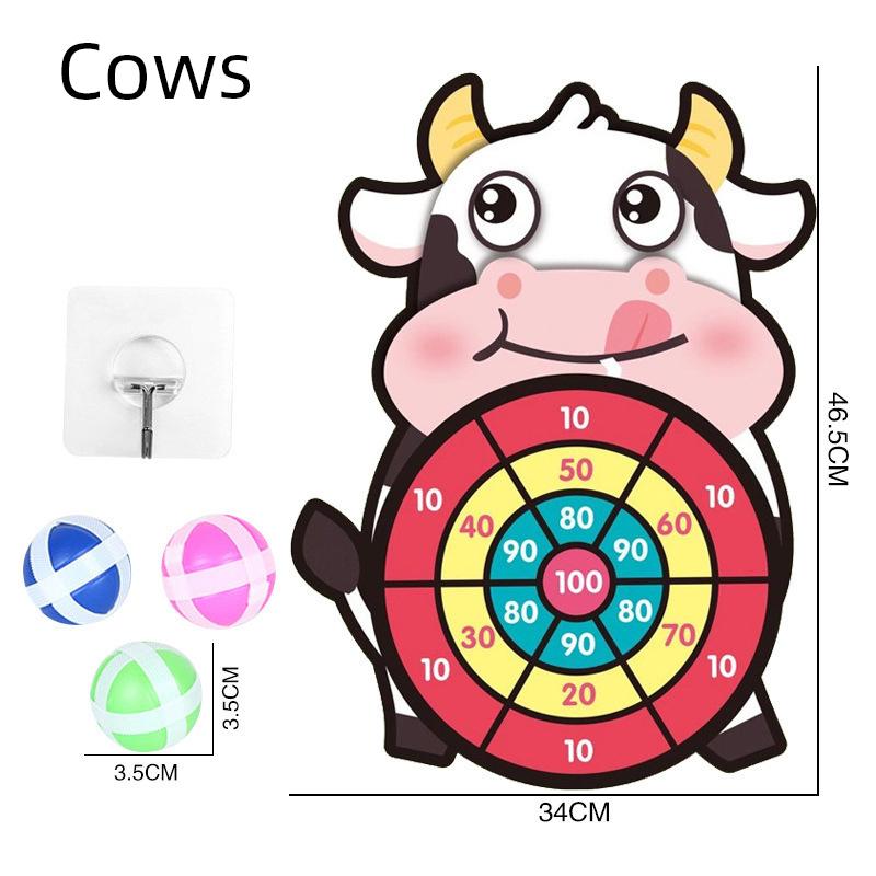 Montessori Dart Board Ziel Sport Spiel Spielzeug Für Kinder 4 Zu 6 Jahre Alt Outdoor Spielzeug Kind Indoor Mädchen Klebrige ball Jungen Geschenk