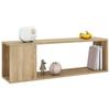 Vidaxl Szafka Pod Tv, Dąb Sonoma 100X24X32 Cm, Materiał Drewnopochodny