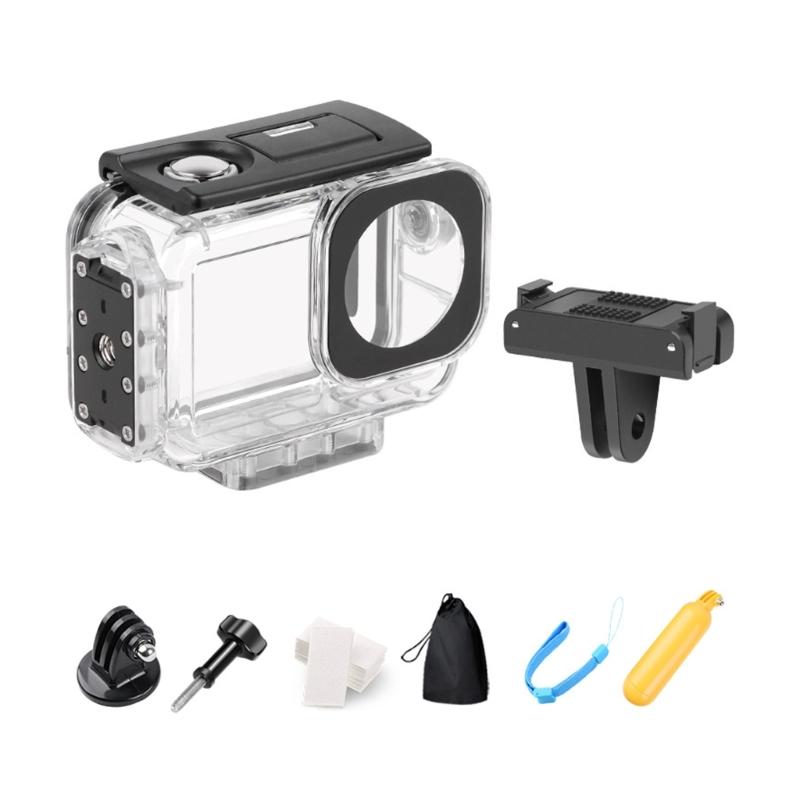 Heavy Duty Dives Case for Action5PRO/4/3 Underwater Photography High Transparencys Lens Quickly Release Mechanism