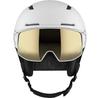 Шлем Защитный Salomon Driver Pro Sigma Helmet Sky Bluewhite/solar Sigma Bronze Белый