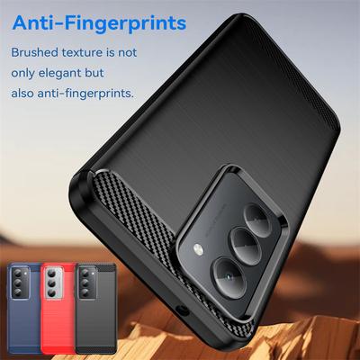 Pro Xiaomi Redmi 15 Global Pouzdro Xiaomi Redmi 15 4G 5G Global Kryt Luxusní Nárazuvzdorné Protiskluzové Kartáčované TPU Ochranné Pouzdro na Telefon