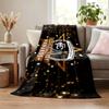 Chesterfield F.C blanket Flannel Blanket Soft Cozy Plush Throw for Sofa Bed Lightweight Home Decoration