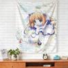 Kawaii Heimdekoration Wandbehang Wandteppich Niedliche Heimdekoration Wandteppich Anime-Mädchen Wandteppich Niedliches Mädchen Wandteppich