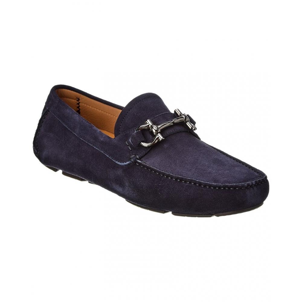 

Замшевые водители Salvatore Ferragamo Ferragamo Parigi синие