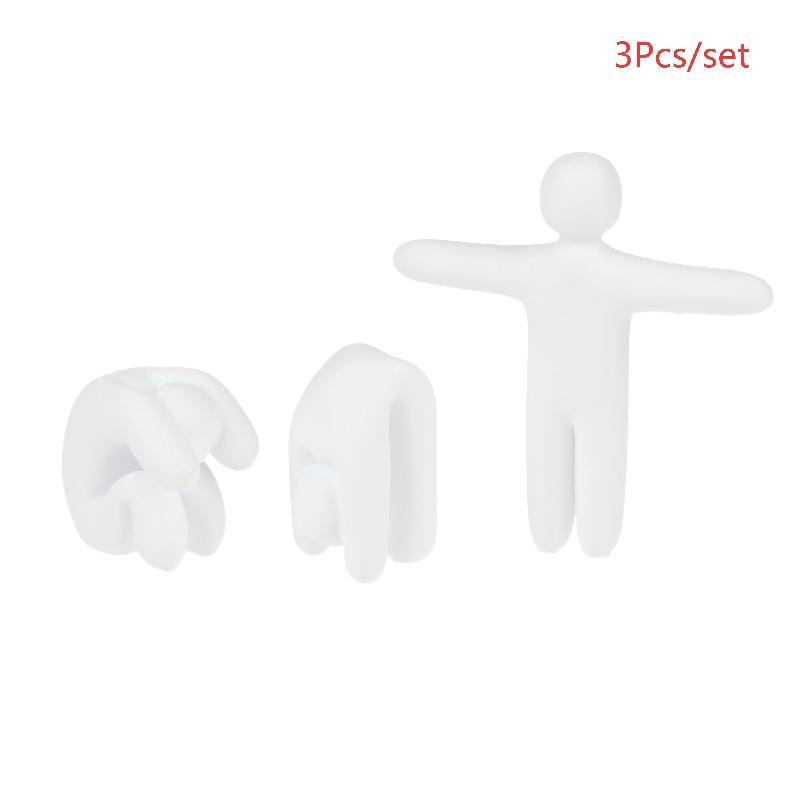 3/8Pcs 3D Printed Human Figurine Ornament Diy Paintable Mini Human Figure Statue Model For Desk Decorative Display Toys