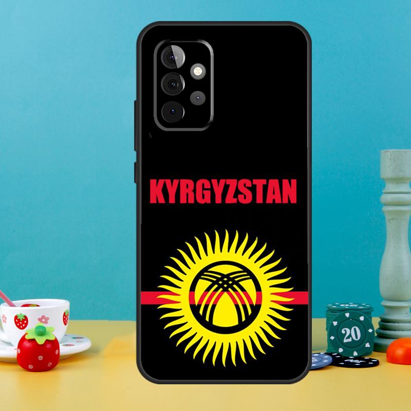 Kyrgyzstan Flag Case For Samsung Galaxy A35 A26 A16 A05 A55 A15 A32 A12 A22 A52 A54 A34 A14 A56 A36 A13 A53