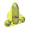 Pet Food Leakage Toy Bite Resistant Teeth Grinding Airplane Missing Food Toy Rotating Airplane Missing Food Toy Green