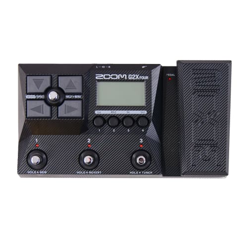 ZOOM G2X FOUR Guitar Effects Pedal with Newly Developed Multi-Layer IR Function, Guitar Effects & Amp Emulator