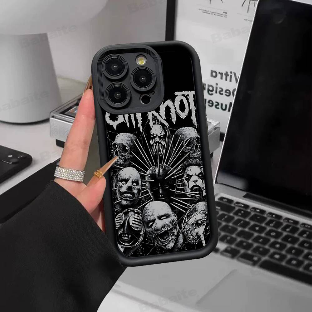 Band Cool-S-SlipknotS-S Phone Case For IPhone 17 16 15 14 13 12 11 Pro Max Mini Plus Soft TPU Back Cover