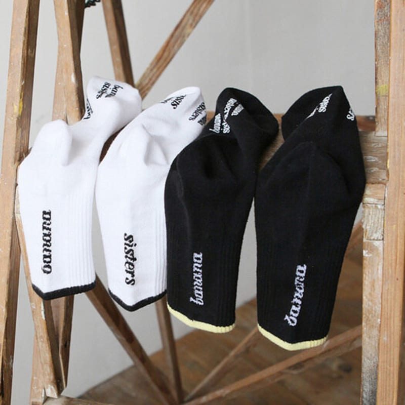 bananasisters edge point socks_2color