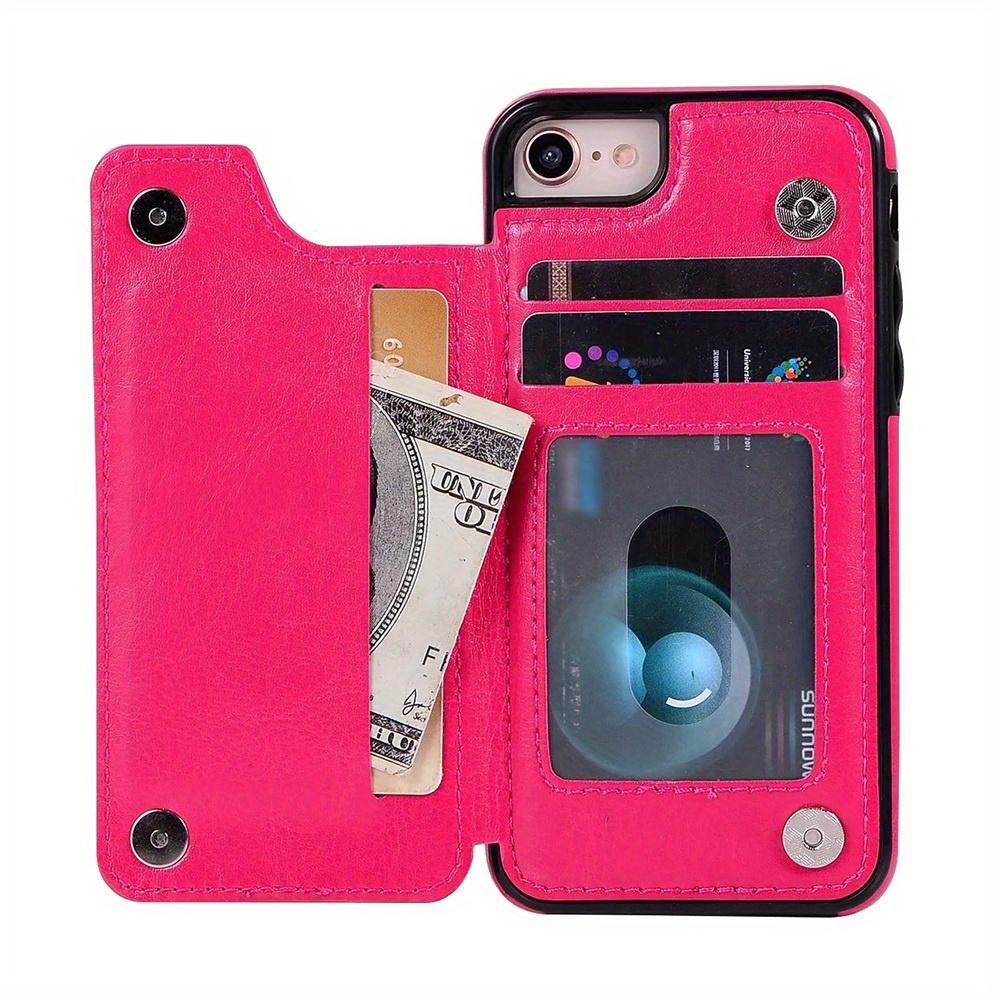 Leather Wallet Case For IPhone 14/13/12/11/Pro Max/Mini/XR/X/XS Max/8/7/6S/6 Plus/SE2/SE3/2022/2020 - Card Holder & Flip Back Cover